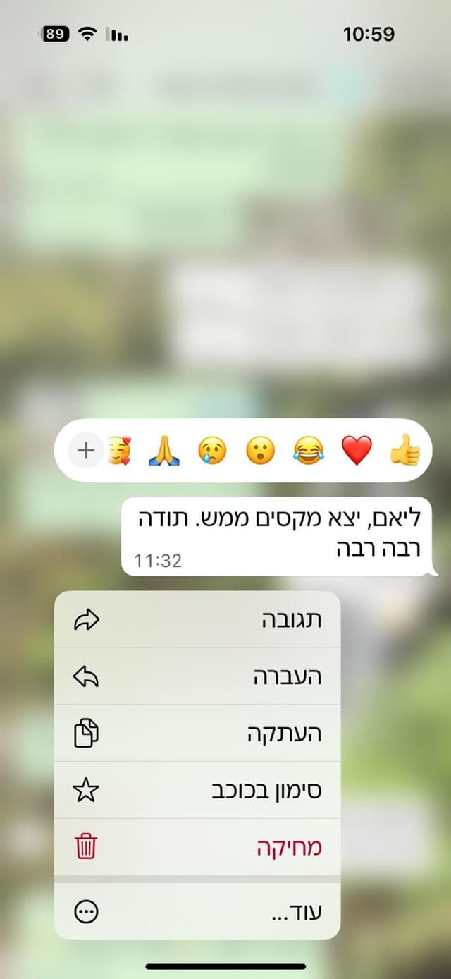 המלצת WhatsApp 5